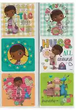 25 Doc McStuffins Glitter Stickers, 2.5"x2.5" each, Party Favors