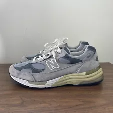 New Balance 992 Mens 10.5 2E Gray Sneaker Shoes Made In The USA M992GL