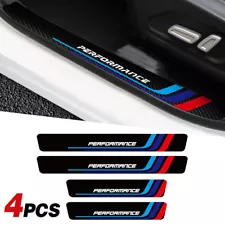 4x Car SUV Door Sill Plate Step Protector Tri Color for BMW X1/X3/X5 M5 Series (For: BMW X5)