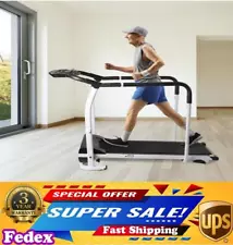 Electric Treadmill Home Elderly Walking Pad Machine Folding Frame Fitness Gym