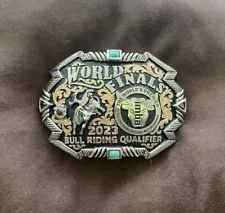 Trophy Rodeo Champion Belt Buckle Bull Rider Riding