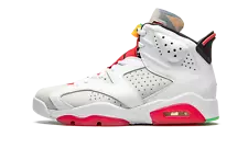 CT8529-062 Nike Air Jordan Retro VI 6 Retro Hare Neutral Grey White True Red