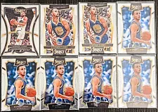 Stephen Steph Curry (24) Card Lot Panini Select, Revolution, Optic GS Warriors