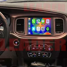 8.4 Android Car Play Stereo Radio GPS Nav For Dodge Challenger Charger 2015-2021