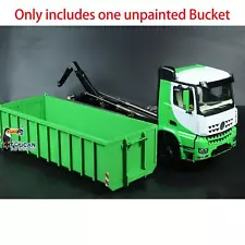 Metal High Bucket for 1/14 10x10 RC Hydraulic Full Dump Truck 8x8 Dumper Cars