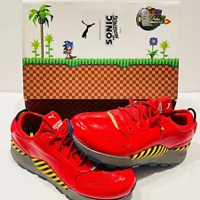 Sonic the Hedgehog x PUMA shoes Official Dr. Eggman Version with box! (Size 9)