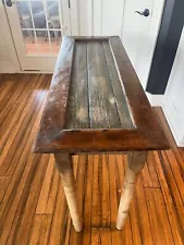 sofa table wood