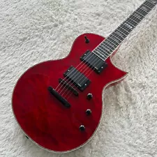 Guitar Factory Customizes Variety Style Red Flower ESP Electric Guitar