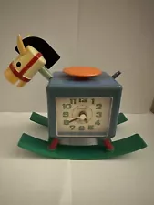 Rocking Pony ( Non Working) Alarm Clock For Decoration Only Vintage 90's