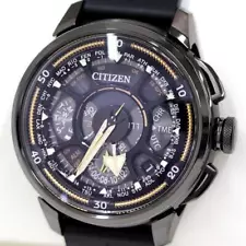 CITIZEN Satellite Wave GPS CC7005-16G Solar Black Dial Titanium Men's Watch