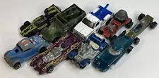 Vtg Mattel HOT WHEELS Redline & 1970s Car lot For Parts & Repair Turbo Fire