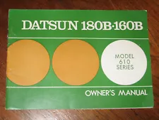 180B 160B DATSUN 610 Australia 1974 OWN MANUAL FREE P/P