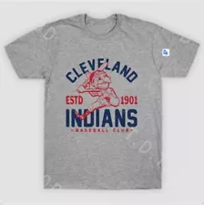 BEST SALE!!! Vintage Retro Cleveland Indians T Shirts For Fan S-5XL