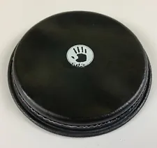 Conga Drumhead, Tucked, 11.75”BLACK RAWHIDE GRAPHIC, 5d2.