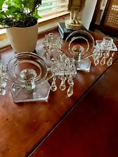 Haisey Crystal Kohinoor Candle Holders For Sale! #candleholders #crystal