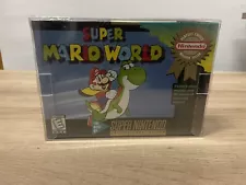 Super Mario World (Super Nintendo) SNES (Brand New & Factory Sealed!)