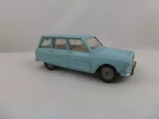 Vintage Solido Citroen AMI 6 Light Blue Toy Estate Car