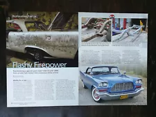 1958 Chrysler 300 6-Page Original Article 1123