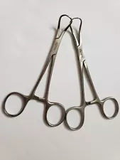 Lot Of 2 SSI Ultra Clamp Backhaus Towel Instrument 17-5513