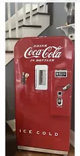 Mint Vintage Restored Vendo 39 Coca Cola Coke Machine. Ice Cold Refrigerator!