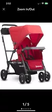 Joovy Caboose Ultralight Graphite Stroller, Sit And Stand, Tandem Stroller