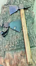 Custom forged AXE Viking Bush craft Camping Cutting Jungle Wood With Cover