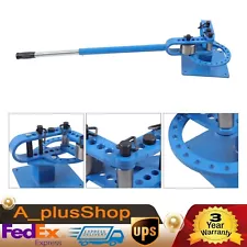 Premium Pipe Tube Bender 1''-3'' Inch Manual Tube Bender W/ 7 Dies Tubing Metal