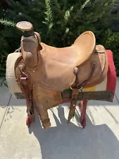 Corrientes Wade/ Half Breed/ Swells Cowboy Saddle 15 1/2 Seat