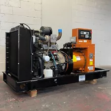 20KW Generac John Deere Diesel Standby Generator, 120/208v, 240hrs, WE SHIP!!