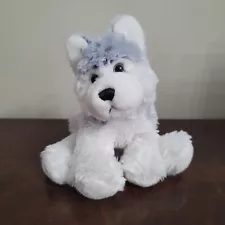 GANZ WEBKINZ HUSKY HM 120 Plush Stuffed Animal Grey 8"