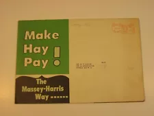 1954 Massey-Harris Brochure Kentville N.S.