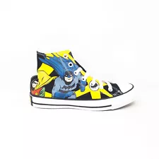 NEW Converse Batman Chuck Taylor Hi DC Comics Shoe Sneaker Men 5.5 / Womens 7.5