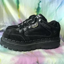 Vintage 90s Y2K Skechers Jammers Black Platform Chunky Sneakers