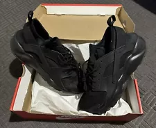 Size 9 - Nike Air Huarache Run Ultra Triple Black