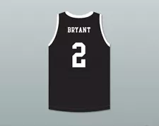 GIANNA BRYANT 2 MAMBA BALLERS BLACK BASKETBALL JERSEY VERSION 2 Stitched S-6XL