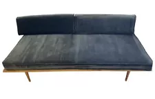 Mid Century Danish Modern 1960's Teak Sofa Settee Three Seater