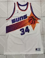 Vintage Charles Barkley Phoenix suns Champion authentic jersey Size 48