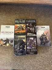 Black Library Warhammer 40k Novel book Lot