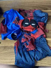 Spider-Man Halloween Outfit Size Small Age5-7