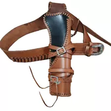 LEATHER GUNSTOCK COVER FOREARM RANCH HAND MARES LEG HOLSTER HENRY ROSSI WESTERN