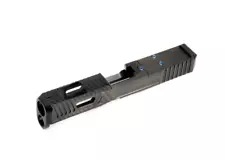 Agency Arms Glock 19 Gen 3 Stripped ExaTactical Slide - AOS Optics - Black DLC