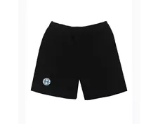 Cross Colours Boyz N The Hood Black Fleece Shorts Impala Blues Men's Large