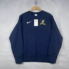 Nike Sweatshirt Mens Medium M Navy Blue AFC Richmond Ted Lasso Pullover Sweater