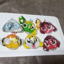 Sergeant Keroro Gunso Key Chain Soft Vinyl Airball Not for Sale Lot of 8 Goods