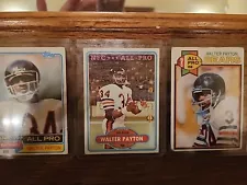 Walter Payton 3 Card Bundle 79,80,81 Topps