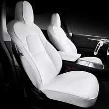 Maysoo White Car Seat Covers for Tesla Model 3, 2017-2023 Open Box Sale