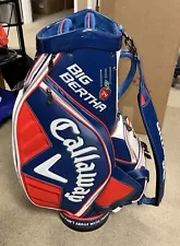 Callaway Big Bertha Tour Authentic Staff Bag w/ Rain Cover & 6-Way Divider