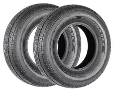 2-Pk Goodyear Endurance Trailer Tire ST205/75R14 LRD 2040 Lb. 65PSI OD-26.14 (Fits: 205/75R14)