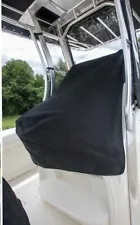 NEW 2015 Boston Whaler 250 Outrage Canvas Console Cover w/ T-Top Jet Black