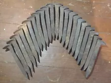 Railroad Spikes; 22 total, high quality, medium size, great for forging knives!